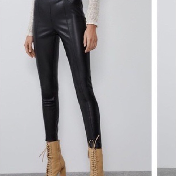 Zara Pants - New with 🏷️ Zara faux leather pants